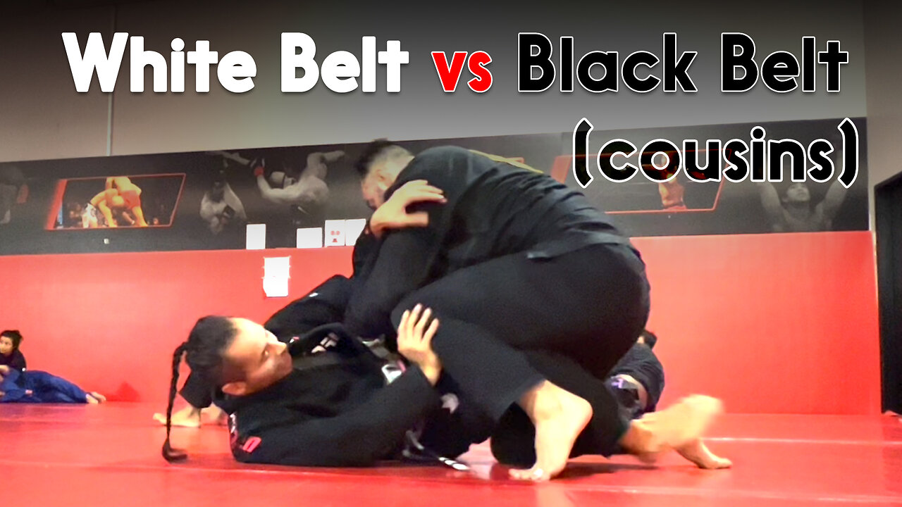 Jiu Jitsu Cousins White Belt vs Black Belt | Circadian MMA (10-25-2022)