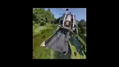 Так выглядит будущее- реактивный рюкзак