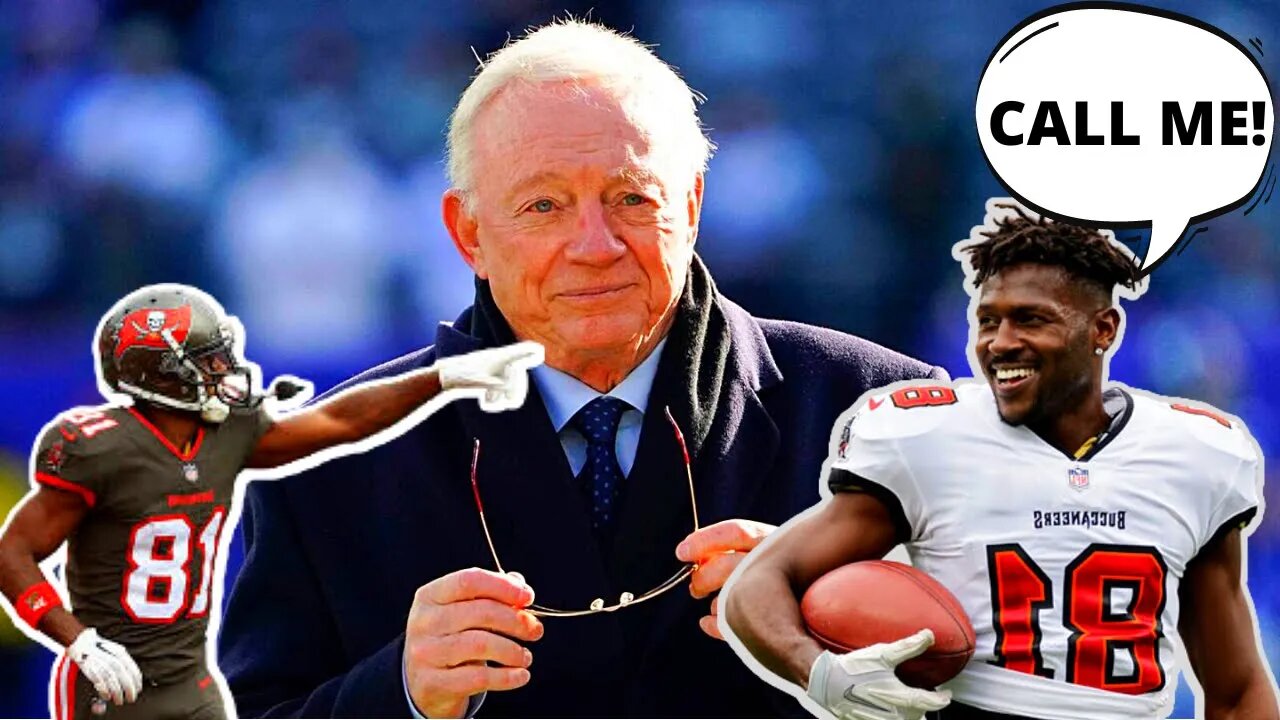 Antonio Brown Tells Jerry Jones To CALL HIM as James Washington Goes Down For Cowboys!