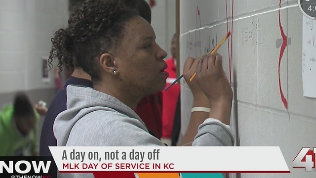 A day on, not a day off: MLK day of service in KC