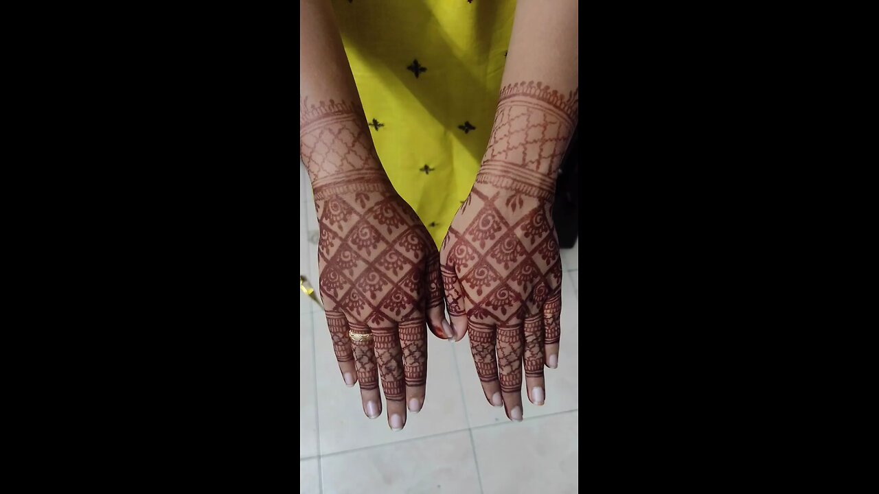 nice mehndi design