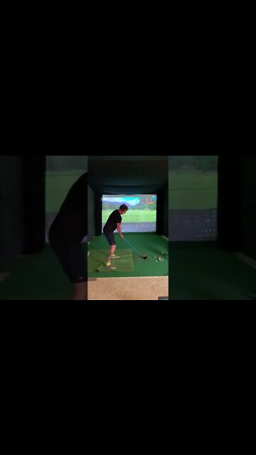 Indoor Golf Gone Wrong! #MegaFails #Shorts