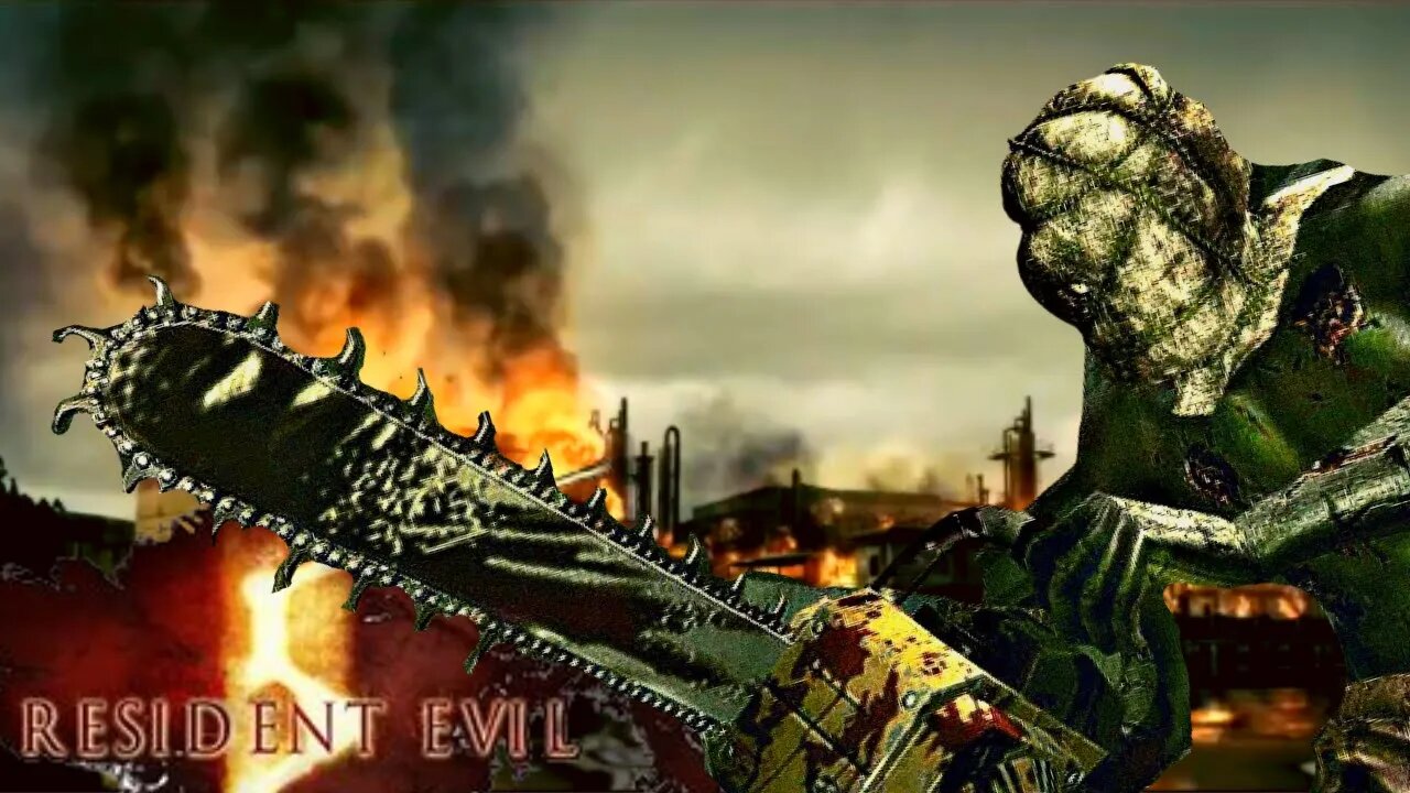 SWING THAT THING SOME WHERE ELSE!! |Resident Evil 5| Part 8 | W/TwiztidPalace