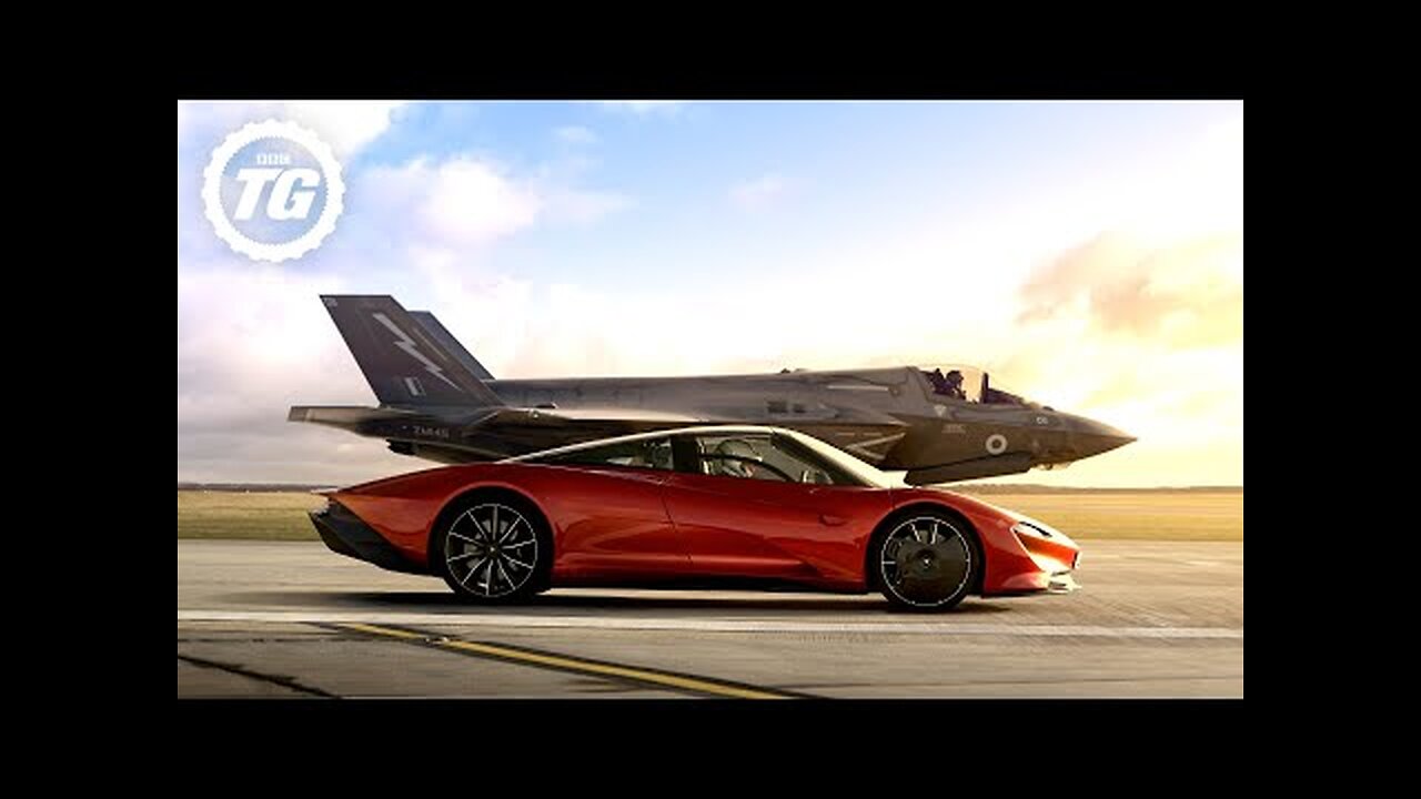 McLaren Speedtail vs F35 Fighter Jet