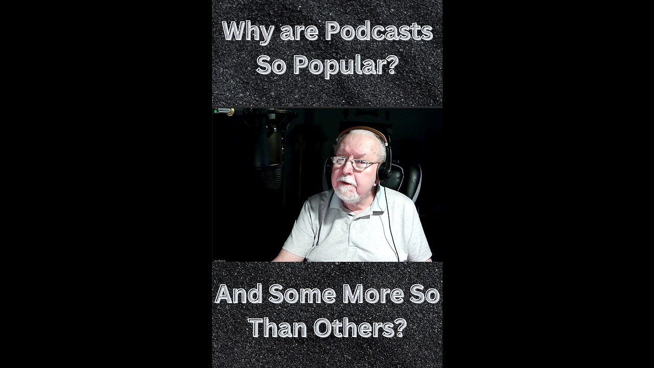 Why are Podcasts So Popular? And Some More So Than Others? on Down to Earth But Heavenly Minded.