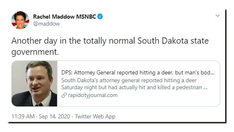 South Dakota Destroys The Planet