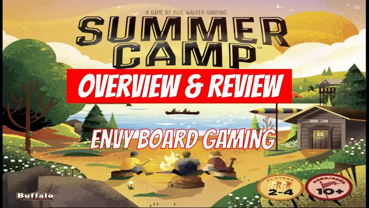 Summer Camp Board Game Overview & Review