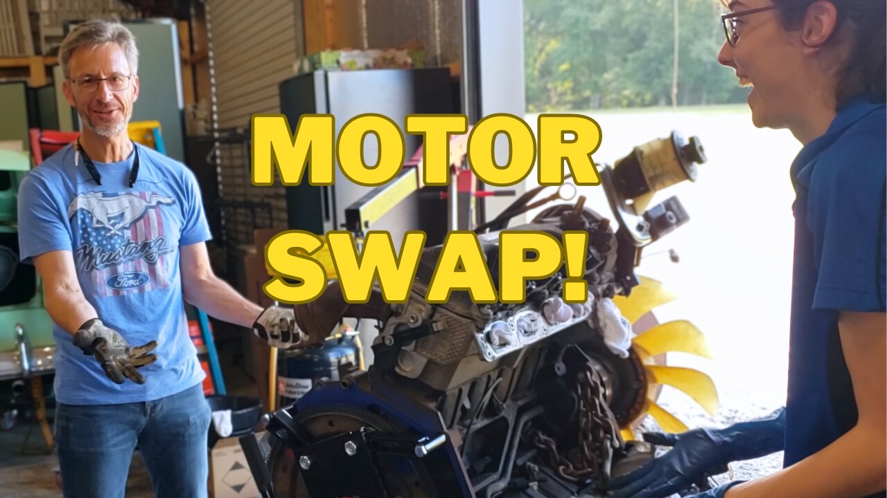 Swapping a MOTOR on a 2006 Ford F150 King Ranch | Motor Swap EP1