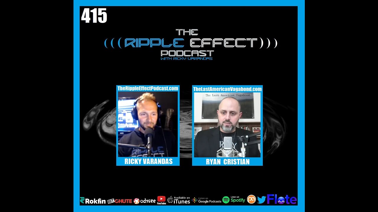 The Ripple Effect Podcast #415 (Ryan Cristián | Question Everything)