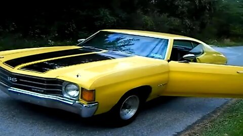 1972 Chevelle SS Start Up Exhaust Rev