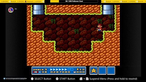 Let's Play Super Mario All Stars (Mario 35th anniversary edition)//Road to 200 followers on DLive