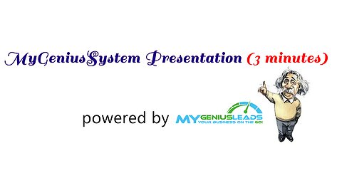 MyGeniusLeads Overview