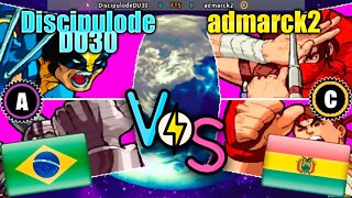 Marvel Vs Capcom: Clash Of Super Heroes (DiscipulodeDU30 Vs. admarck2) [Brazil Vs. Bolivia]