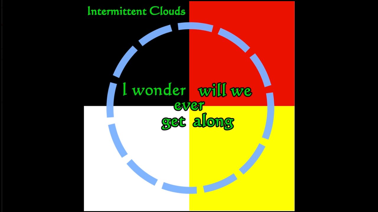 Song: I Wonder Will We Ever Get Along by Intermittent Clouds