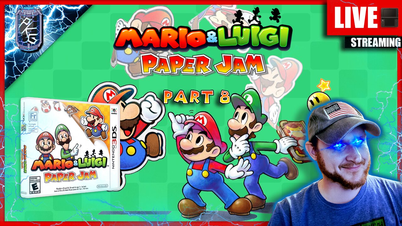 Part 8 Pups! | FIRST TIME! | Mario & Luigi: Paper Jam | 3DS | !Subscribe & Follow!