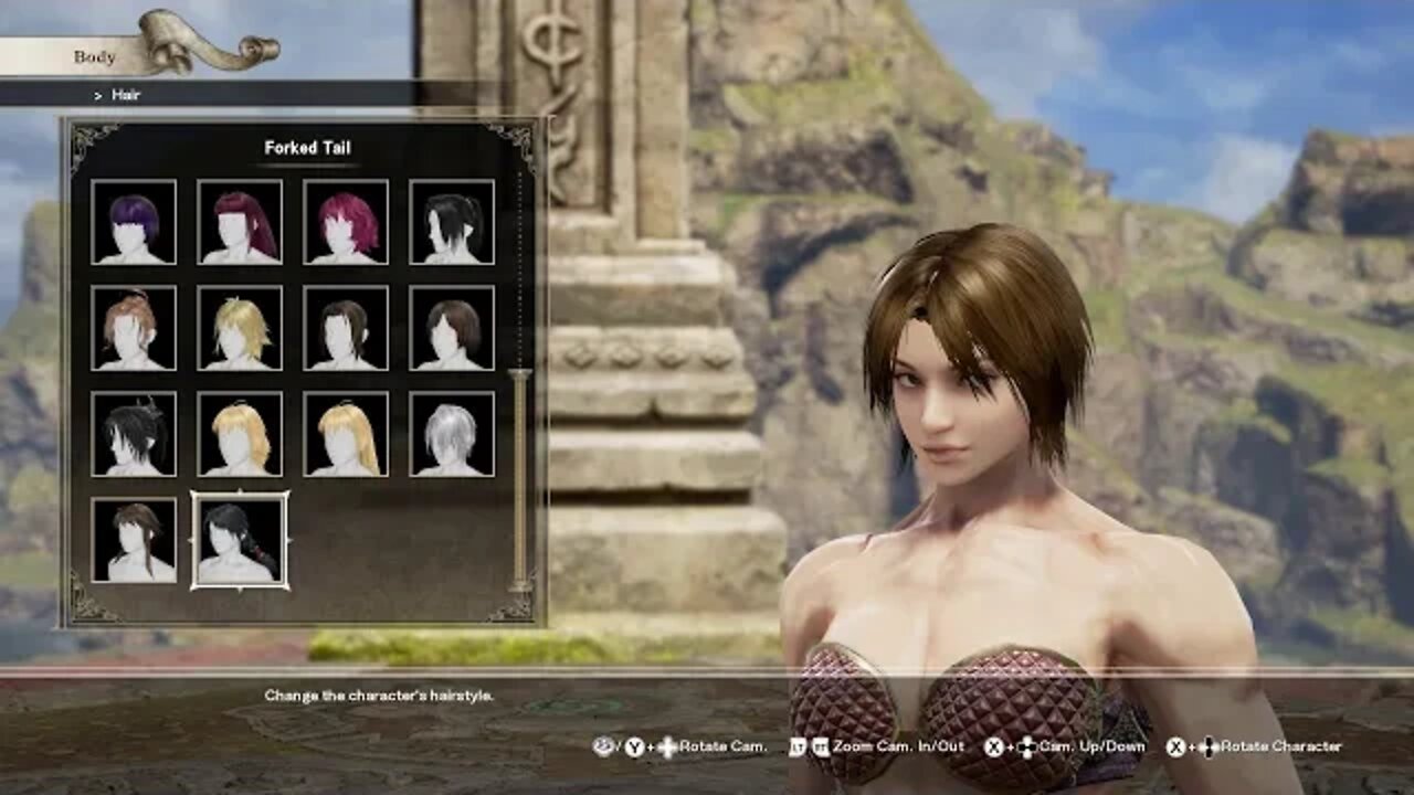 Soul Calibur VI Character Creation 4K Amazon Warrior