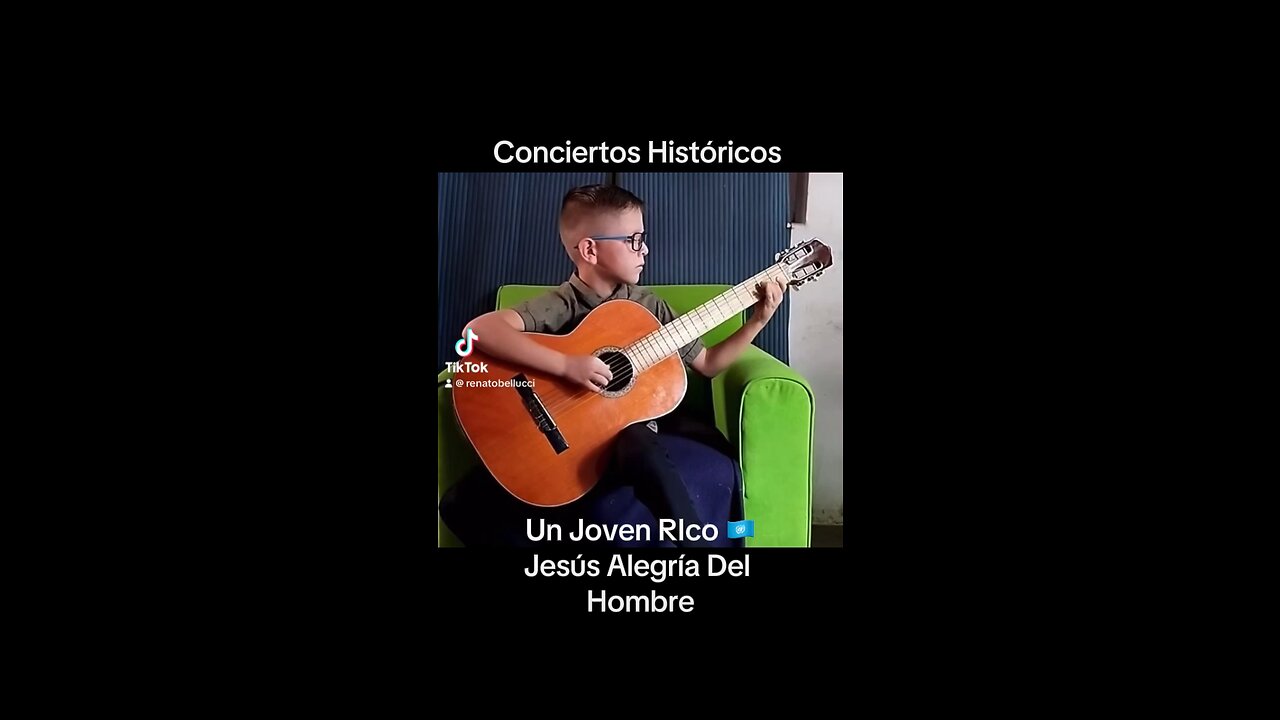 Un Jóven Talento,Jesús Alegría Del Hombre