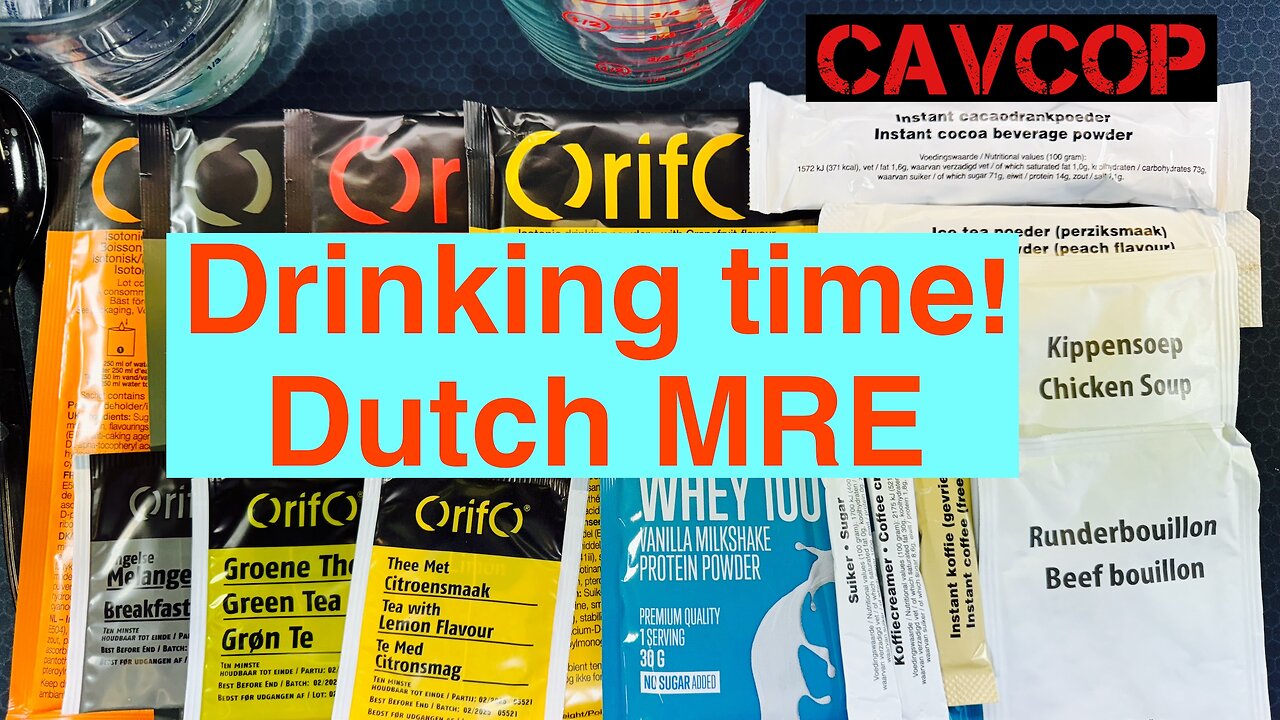 Drink Time, Dutch MRE beverages