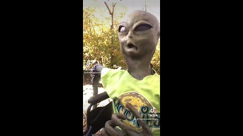 the Alien kills a wheel chair joke. wokes go crazy…