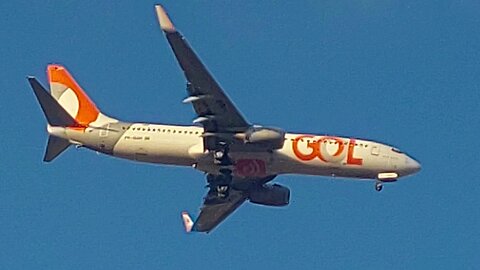 Boeing 737-800 PR-GGH coming from Guarulhos to Fortaleza