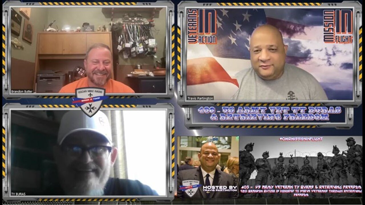 403 – US Army Veteran Ty Buras & Retrieving Freedom