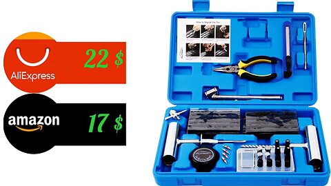 Tire repair kit 