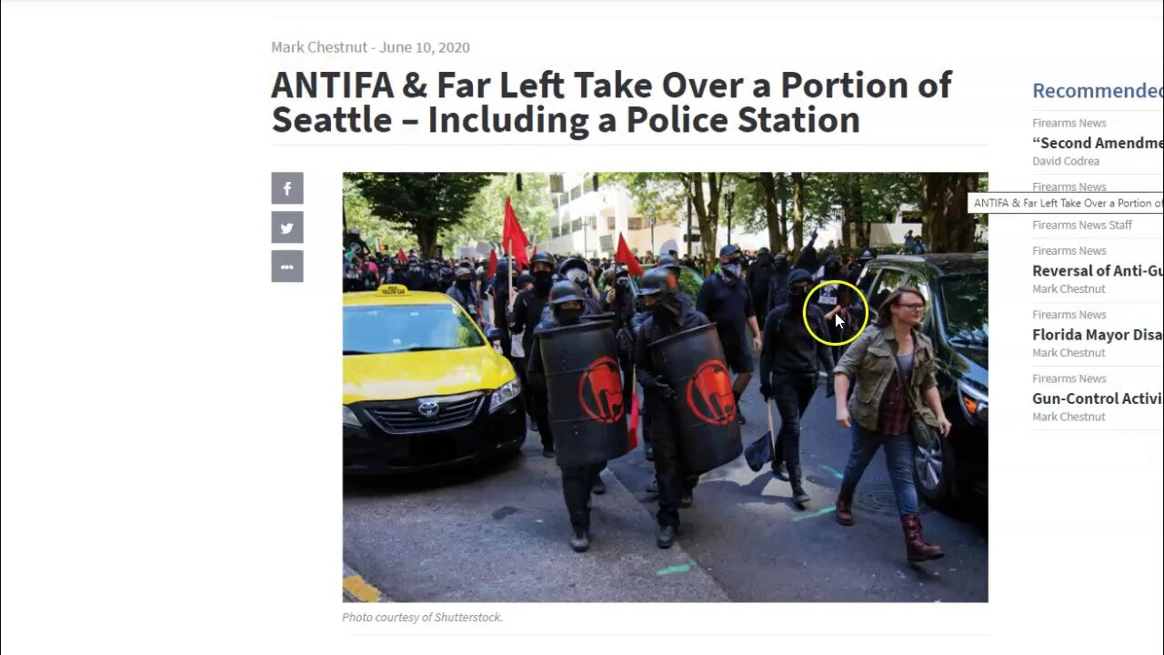 Hostile Takeover Of Seattle - Liberal Left Wing Lovers Make Demands On The Gov They Love