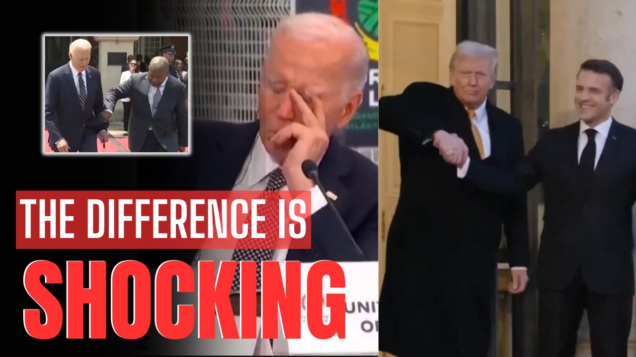 Biden HUMILIATES The USA On The World Stage & Trump Shows DOMINANCE!