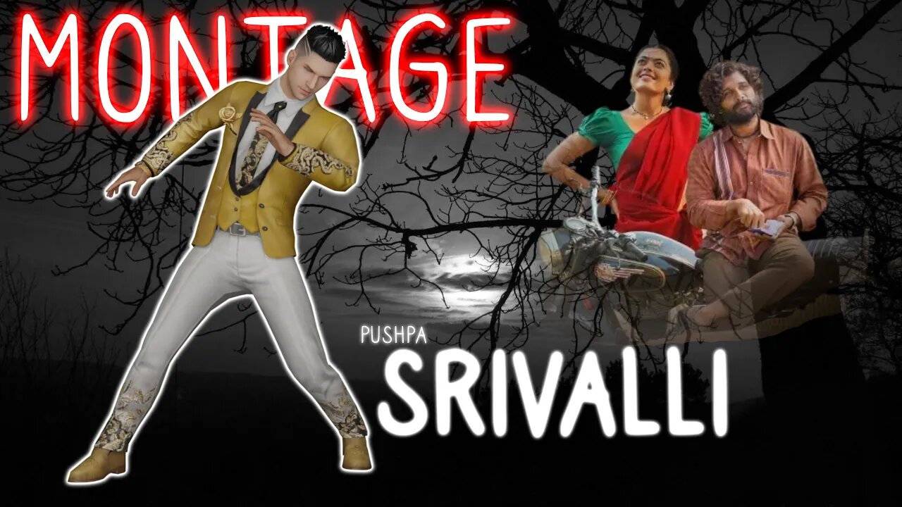 SRIVALLI - PUSHPA🖤| BGMI MONTAGE⚡| OnePlus,9R,9,8T,7T,,7,6T,8,N105G,N100,Nord,5T,NeverSettle