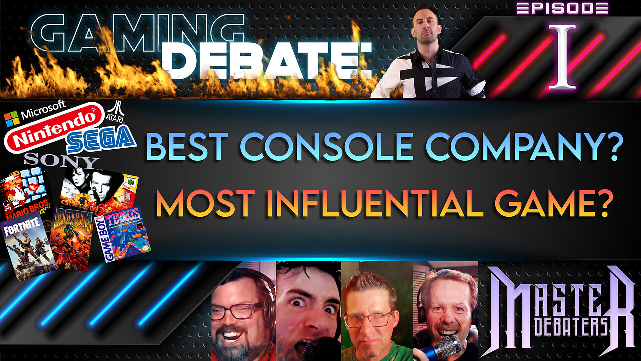 Most Influential Game? Best Console Company? | MASTER DEBATERS