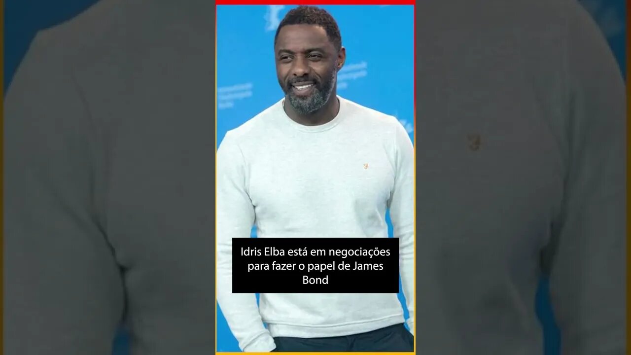 IDRIS ALBA será o novo JAMES BOND EM 007? #shorts