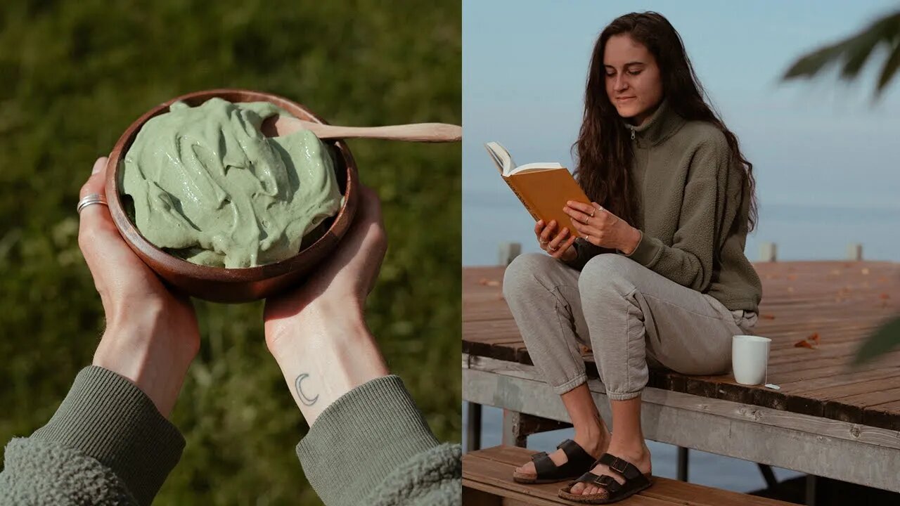 Vlog / What I Ate / High Raw Vegan / Relaxing and Calming Day Up North