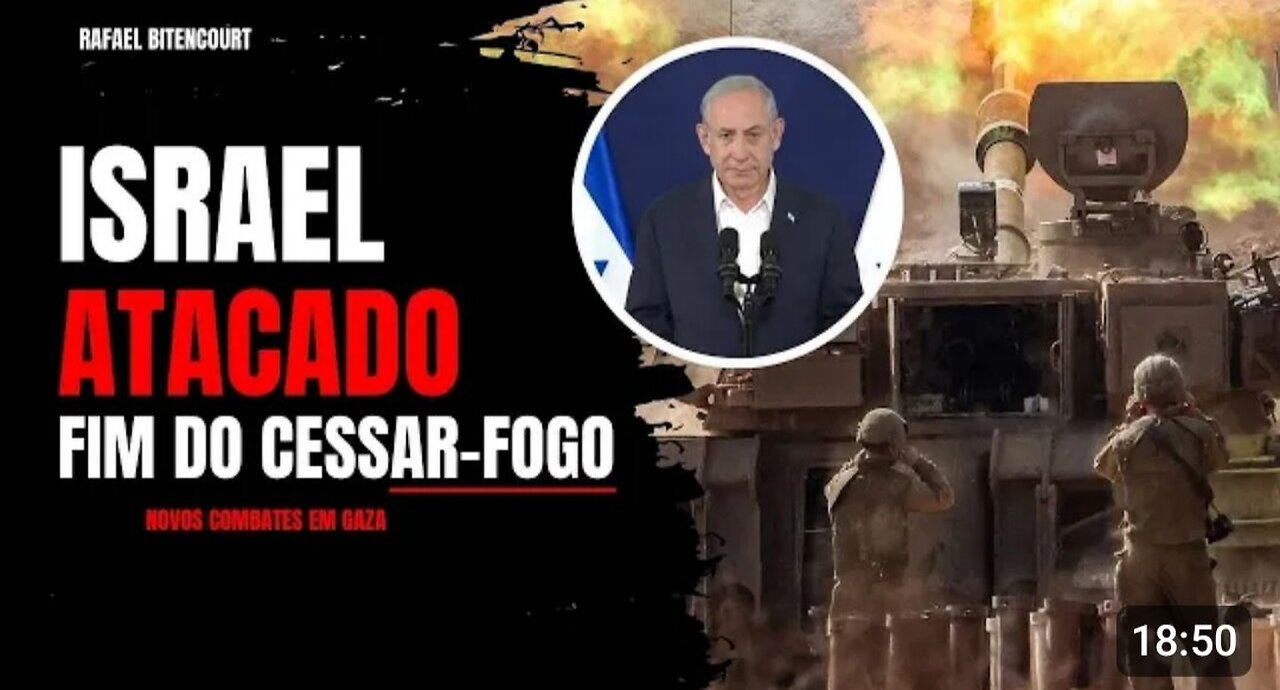 HAMAS QUEBRA O CESSAR-FOGO. Intensos combates! Israel tem pouco tempo. Rafael Bitencourt