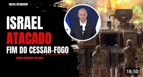 HAMAS QUEBRA O CESSAR-FOGO. Intensos combates! Israel tem pouco tempo. Rafael Bitencourt