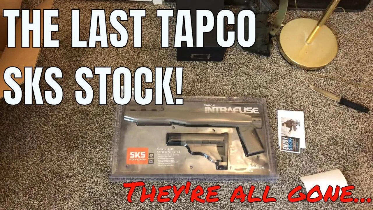 I got the Last Tapco SKS Stock!