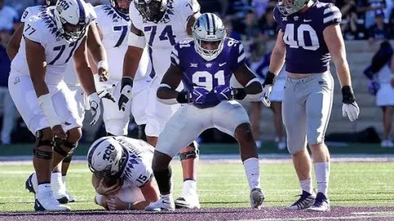 12 Days of Highlights | Felix Anudike-Uzomah's multiple sacks against TCU | #6