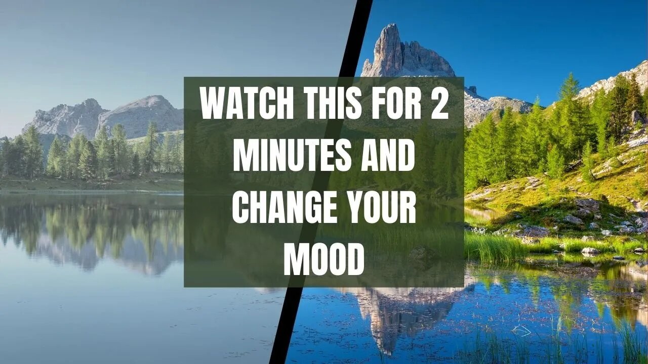 Watch and relax instantly, forget tension, release Stress, 2 minutes happiness