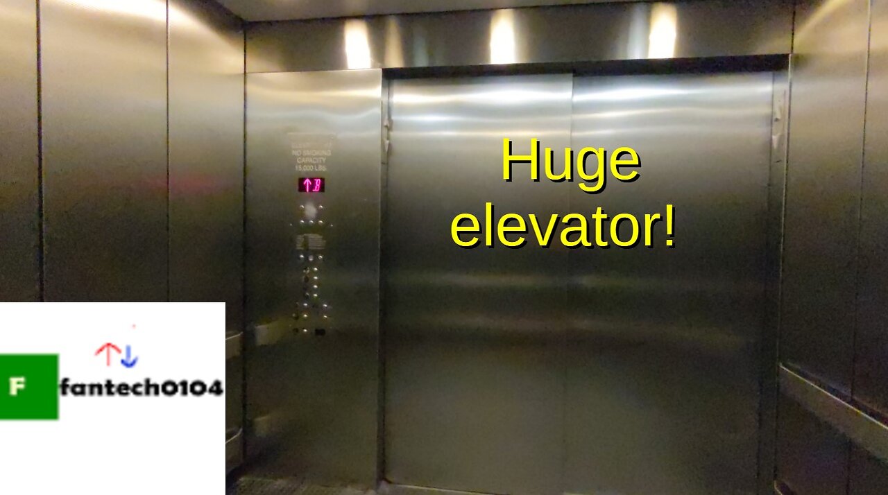 Huge Hydraulic Elevator @ Music Building - Purchase College - Harrison, New York