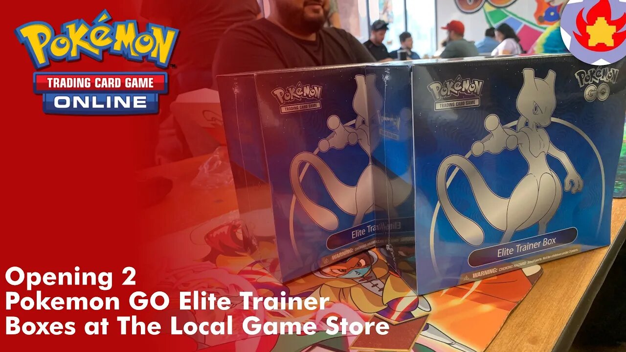 Opening 2 Pokemon GO Elite Trainer Boxes at @The Local Game Store | Pokemon TCG