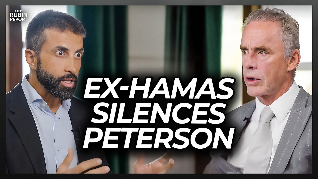 Jordan Peterson Goes Silent as Son of Hamas Founder Shocks Him w/ Brutal Facts