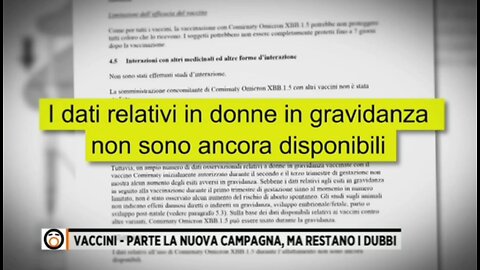 Continuano a raccomandare la vaccinazione a bambini e donne gravide - Fuori dal coro 20.09.2023