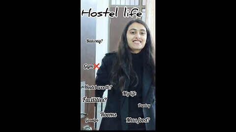 #hostelvlog #delhiuniversity #tour #minivlog