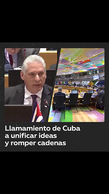 El presidente de Cuba llama a la unidad
