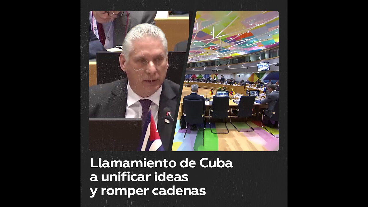 El presidente de Cuba llama a la unidad