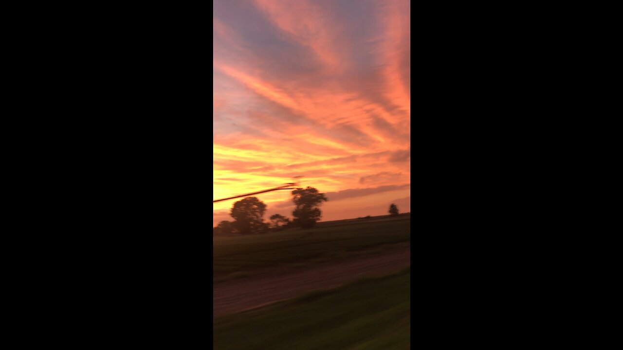 Beautiful sunset