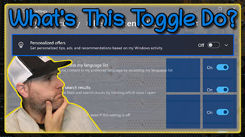 Windows Mystery Toggle - What's it Do?