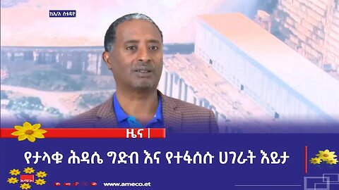 የታላቁ ሕዳሴ ግድብ እና የተፋሰሱ ሀገራት እይታ