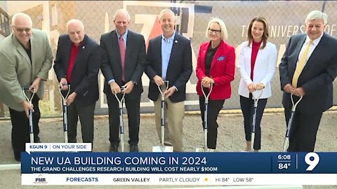 Ground broken on new UArizona research building