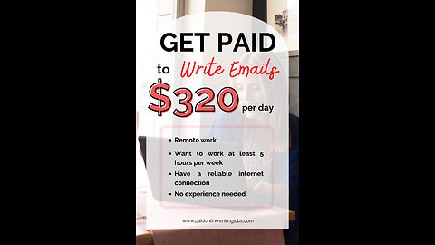 Get Paid to do Simple Writing Jobs