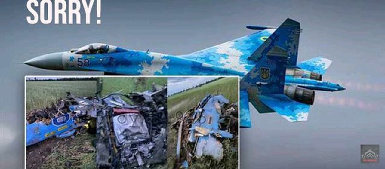 Russian air defenses destroy Ukrainian Su-27 jet in Kherson Region